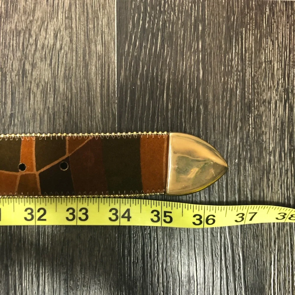Vintage Patchwork Velvet Belt